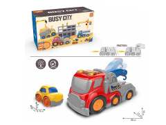 Friction Construction Truck W/L_S toys