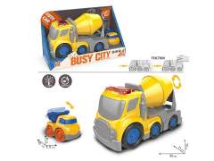 Friction Construction Truck W/L_S toys