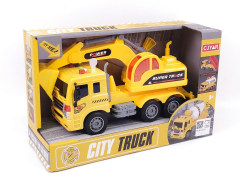 Friction Construction Truck W/L_S toys