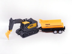 Friction Construction Truck(3S) toys