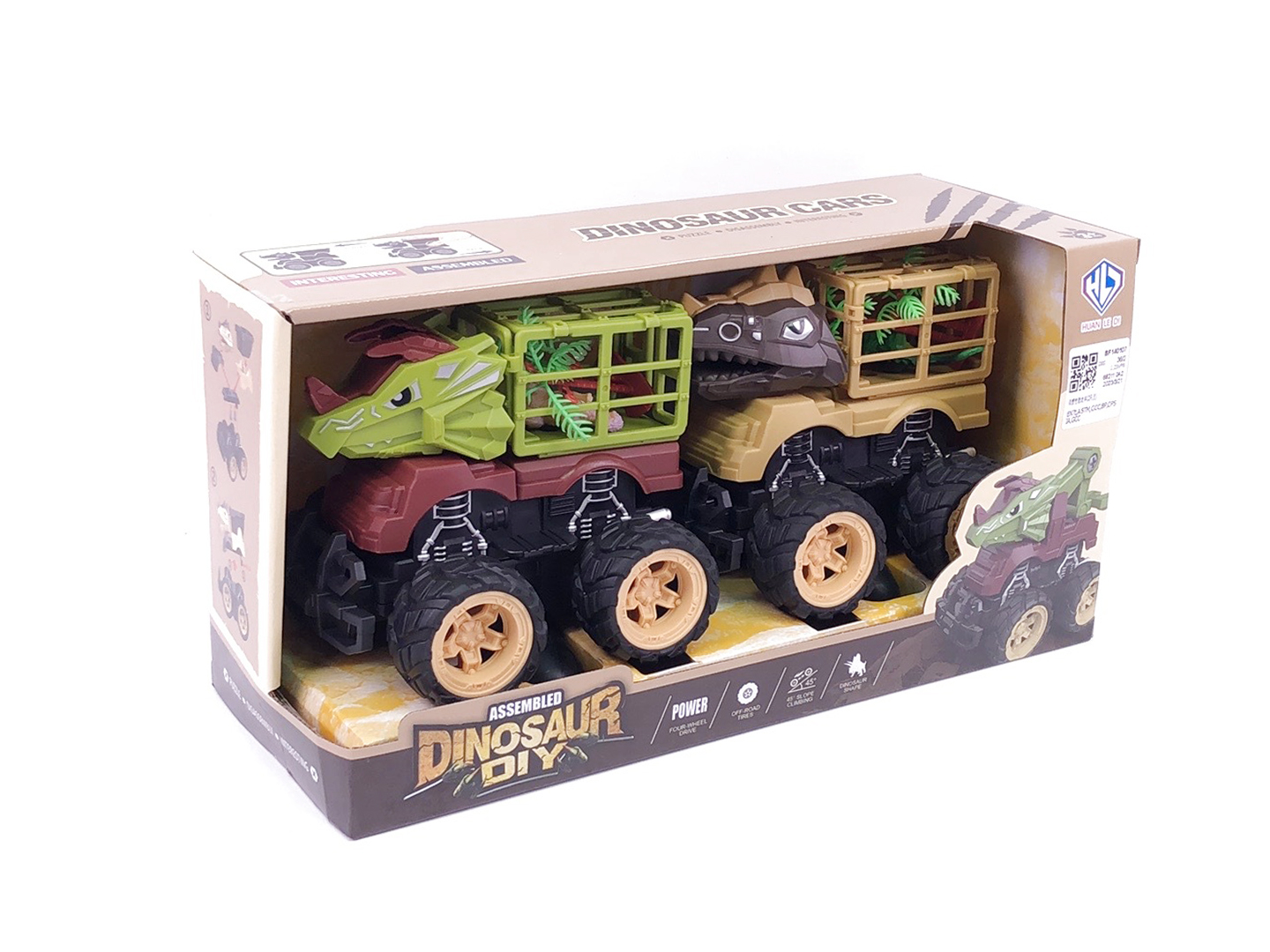 Friction Dinosaur Car(2in1） toys