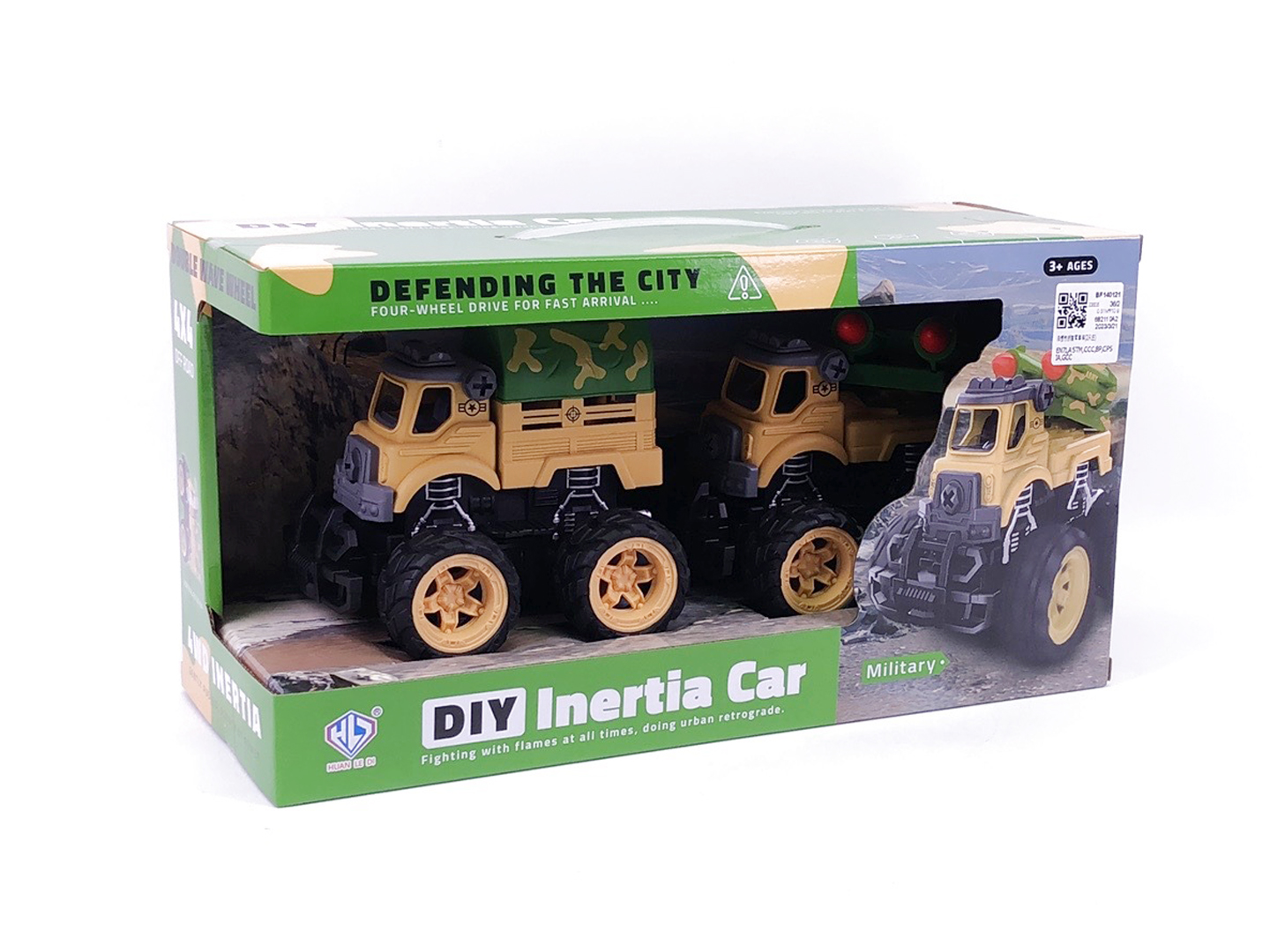 Friction Diy Car(2in1) toys