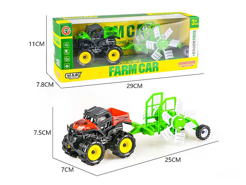 Friction Farm Truck(2C) toys