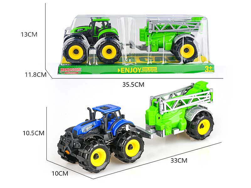 Friction Farm Truck(2C) toys