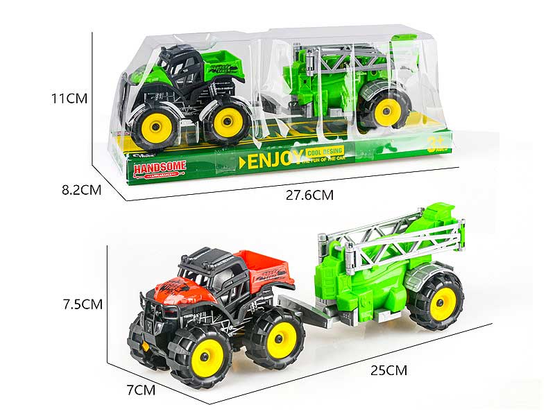 Friction Farm Truck(2C) toys