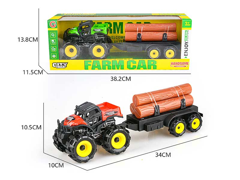 Friction Farm Truck(2C) toys