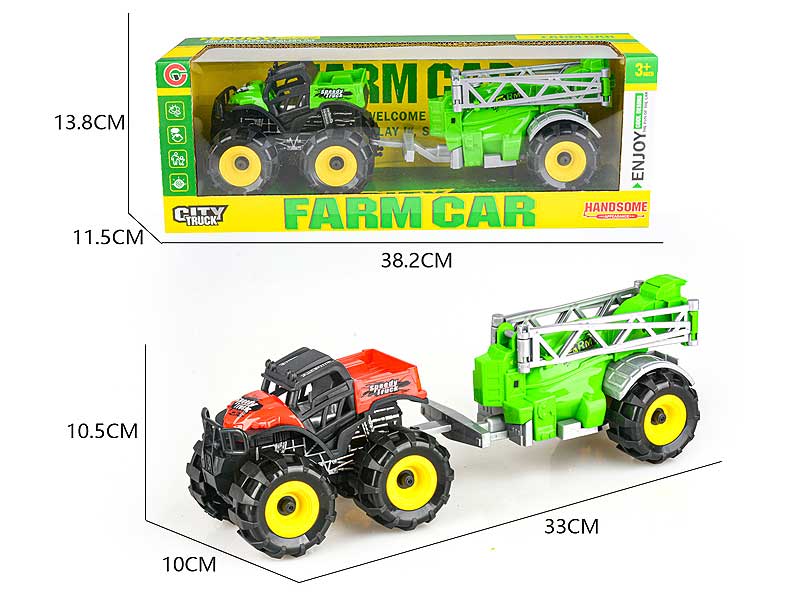 Friction Farm Truck(2C) toys