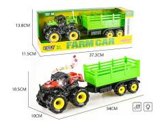 Friction Farmer Truck W/L_M(2C) toys