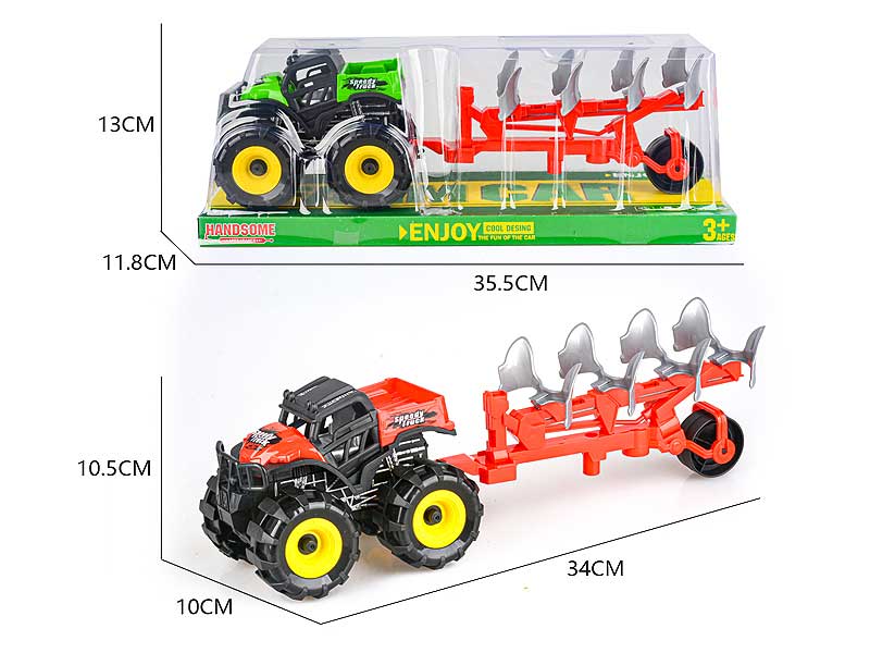 Friction Farmer Truck(2C) toys