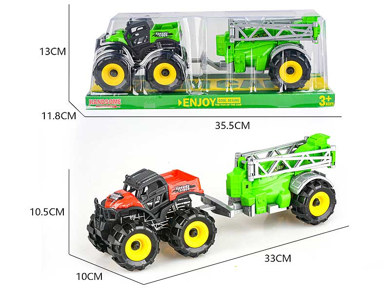 Friction Farmer Truck(2C) toys