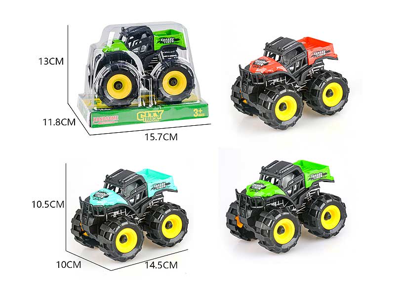 Friction Farmer Truck(3C) toys