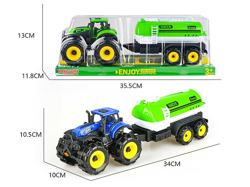 Friction Farmer Truck(2C) toys