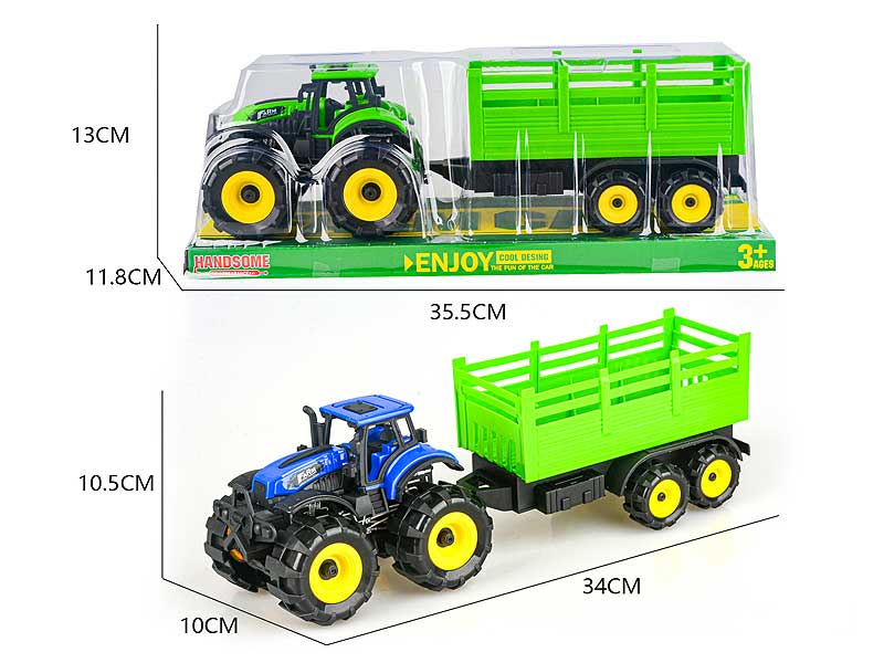 Friction Farmer Truck(2C) toys