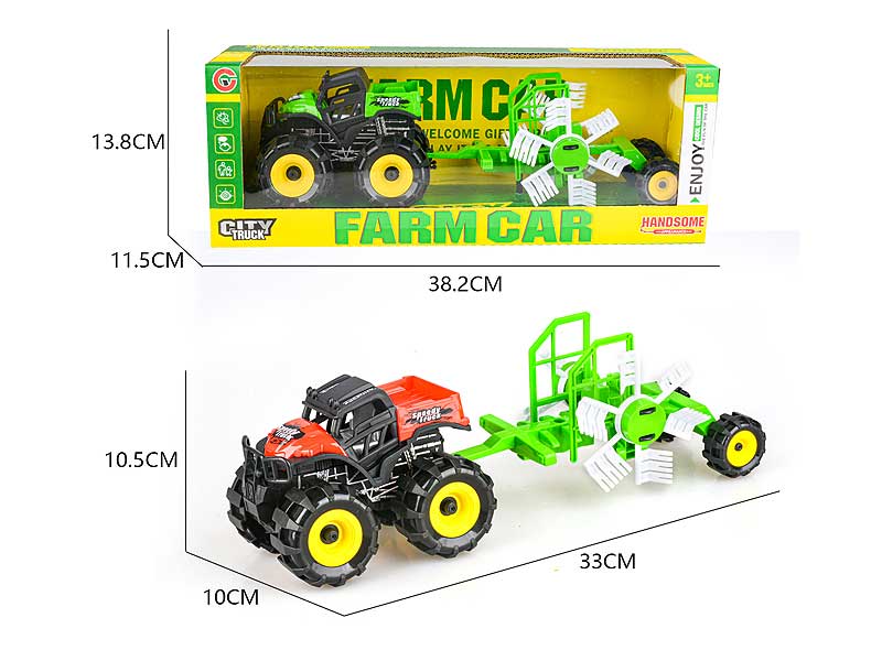 Friction Farmer Truck(2C) toys