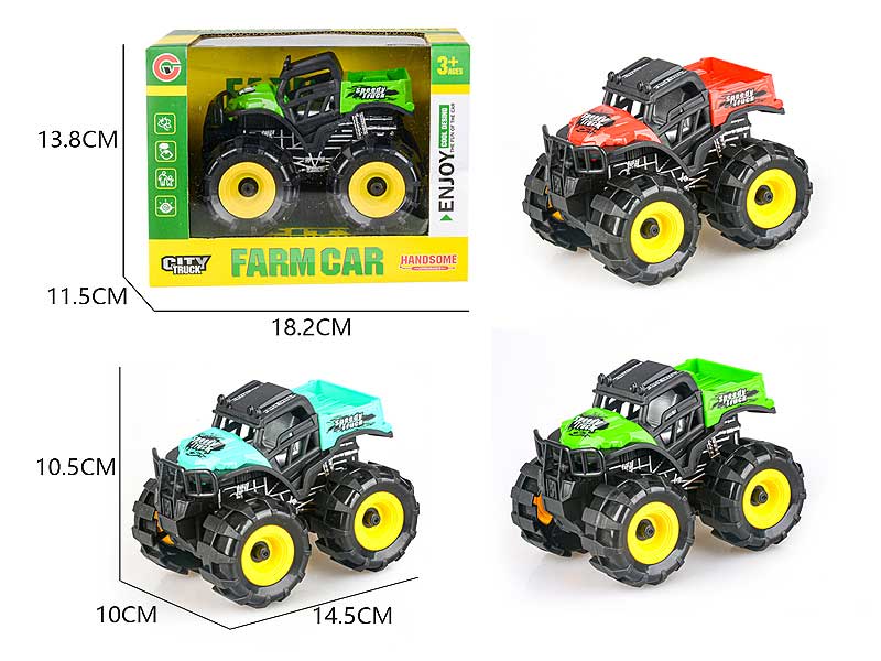 Friction Farmer Truck(3C) toys