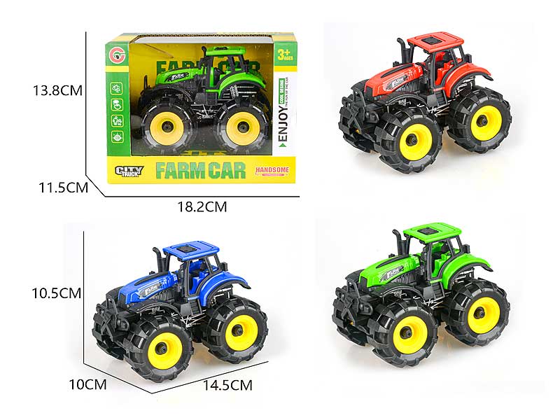 Friction Farmer Truck(3C) toys