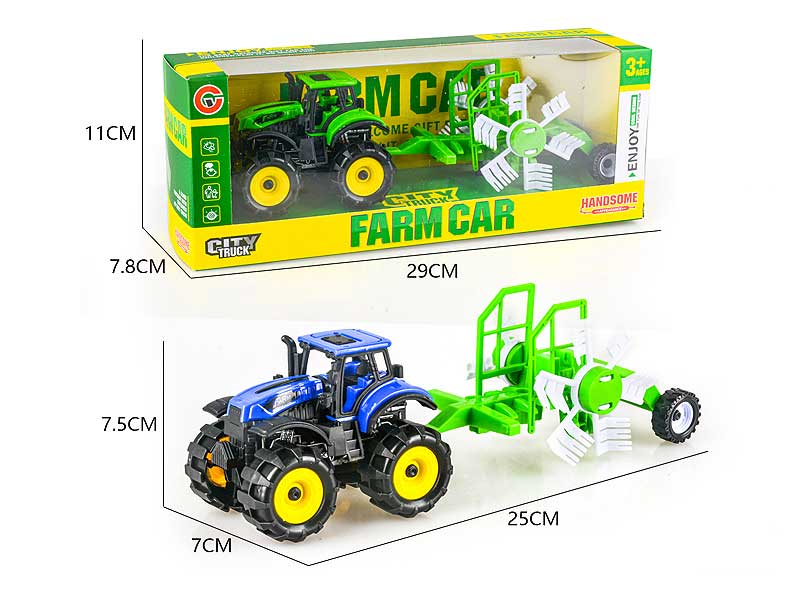 Friction Farmer Truck(2C) toys