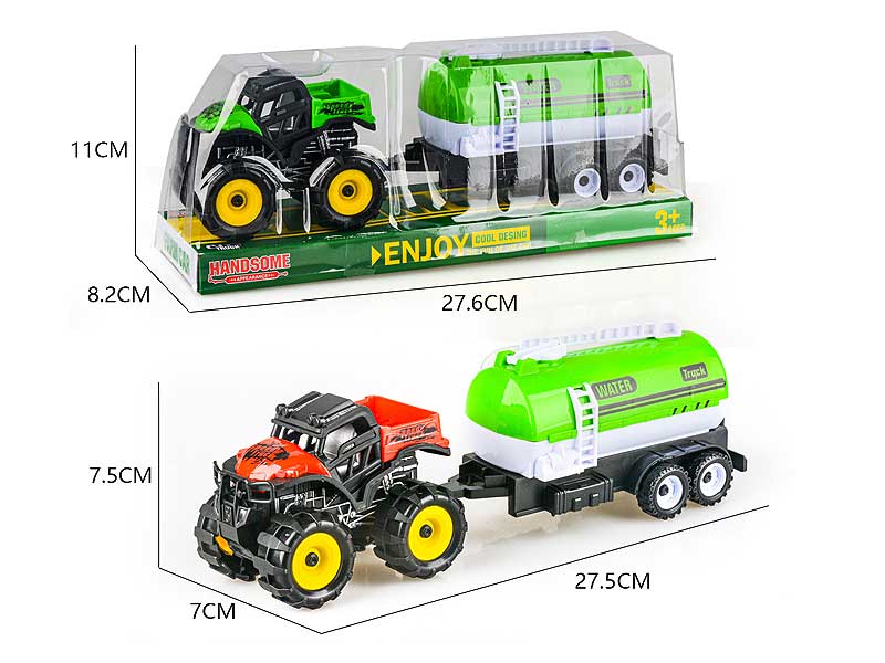 Friction Farmer Truck(2C) toys