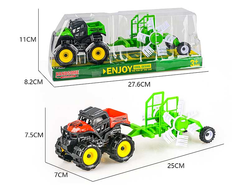 Friction Farmer Truck(2C) toys