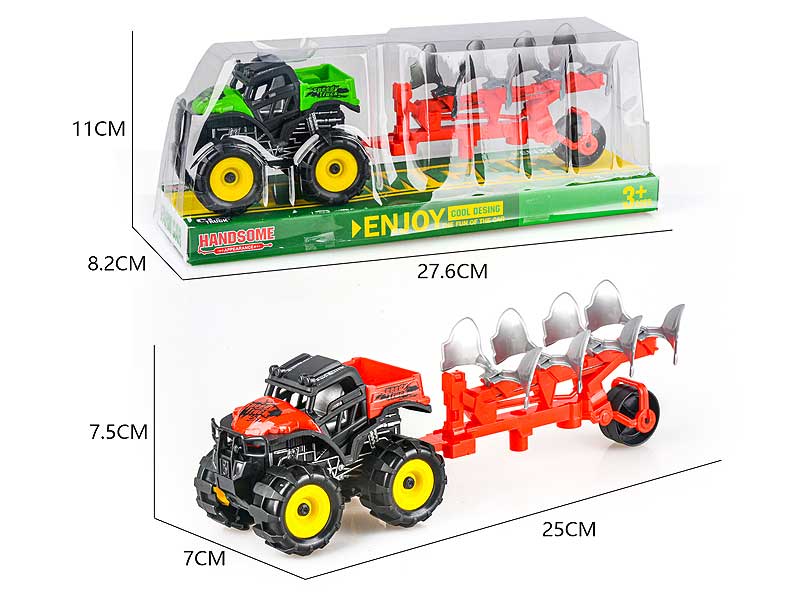 Friction Farmer Truck(2C) toys