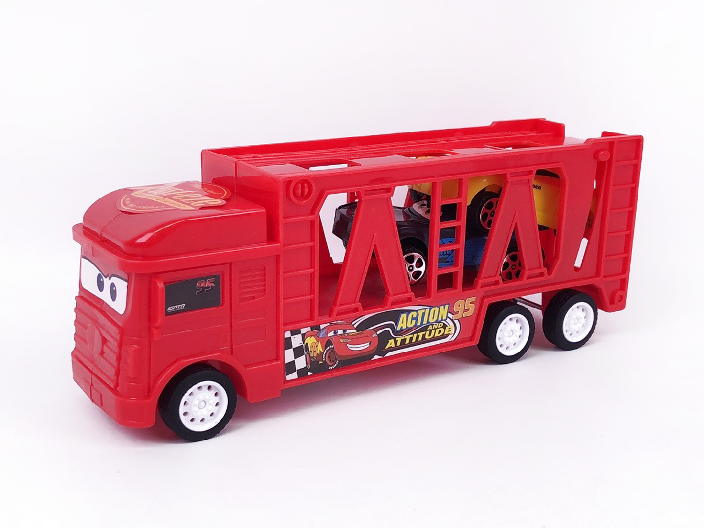 Friction Truck Tow Free Wheel Car toys