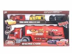 Friction Container Truck & Pull Back Car toys