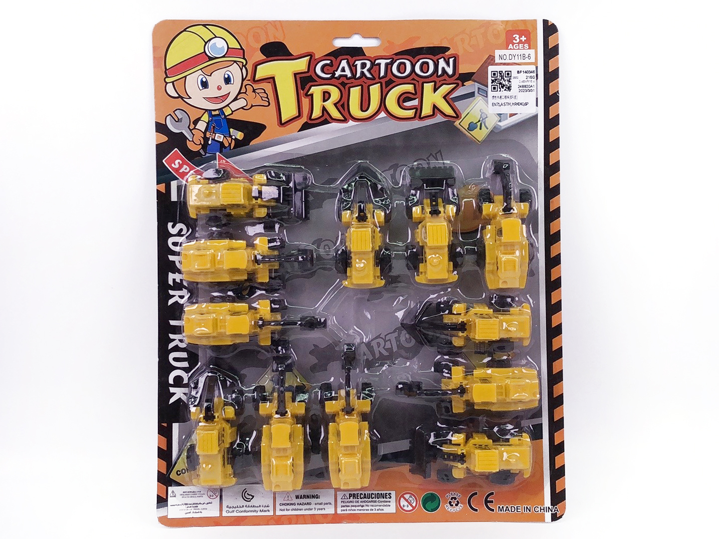 Friction Construction Truck(6in1) toys