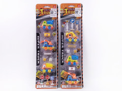 Friction Construction Truck Set(3in1) toys