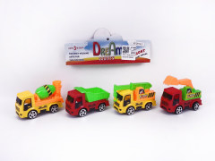 Friction Construction Truck(4in1) toys