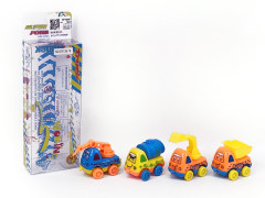 Friction Construction Truck(4in1) toys