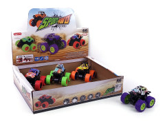 Friction Stunt Car(12in1) toys