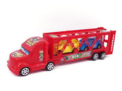 Friction Double Deck Trailer(2C) toys