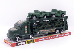 Friction Double Deck Trailer toys