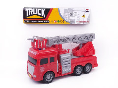 Friction Sprinkler Fire Engine W/L_M toys