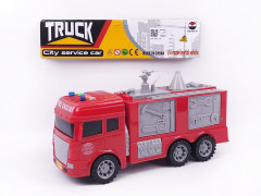 Friction Sprinkler Fire Engine W/L_M toys