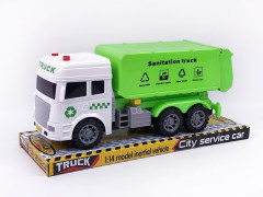 Friction Sanitation Truck toys