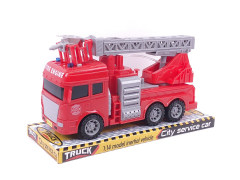 Friction Sprinkler Fire Engine W/L_M toys