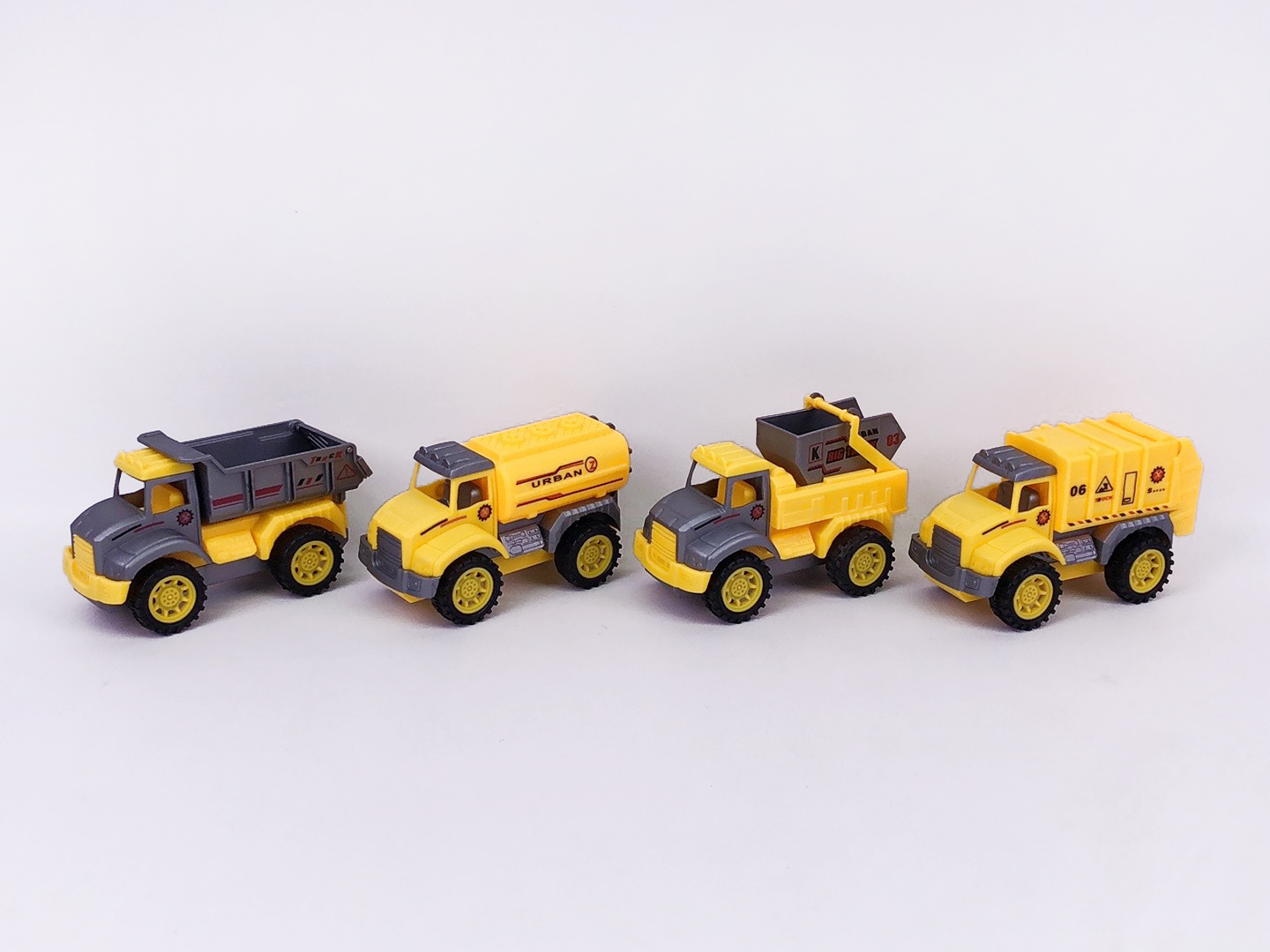 Friction Construction Truck(4in1) toys