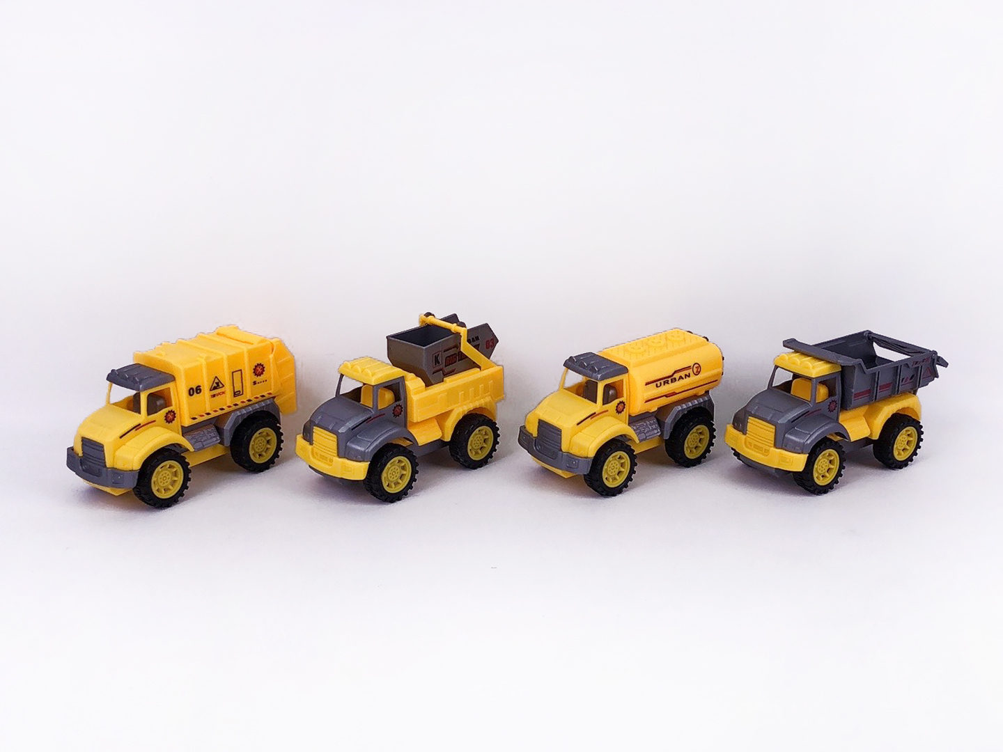 Friction Construction Truck(4S) toys