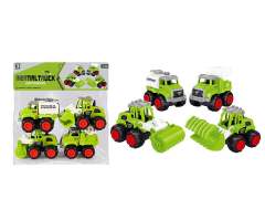 Friction Farmer Truck(4in1) toys