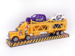 Friction Double Deck Trailer(3C) toys