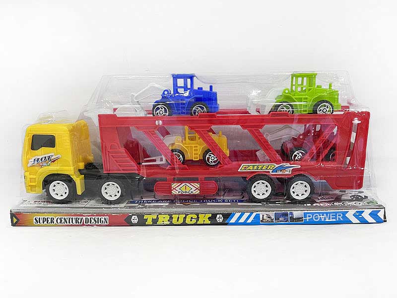 Friction Truck Tow Construction Truck toys