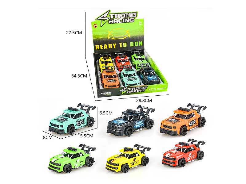 Friction Car(6in1) toys