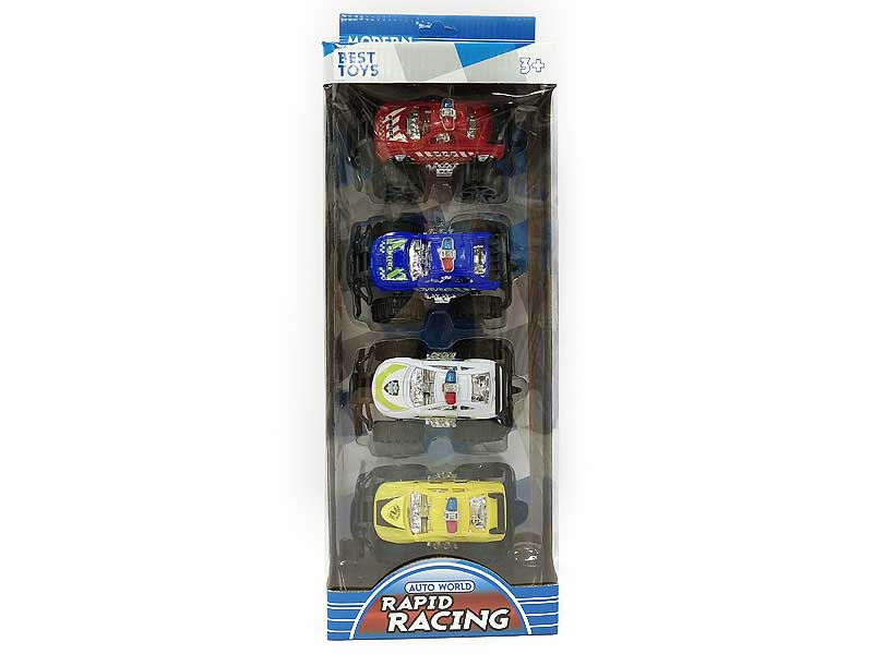 Friction Police Car(4in1) toys