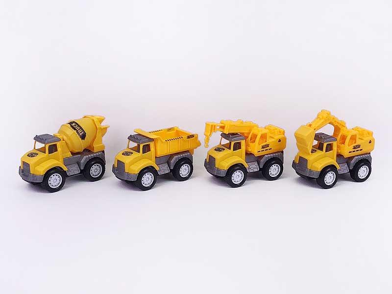 Friction Construction Truck(4S) toys