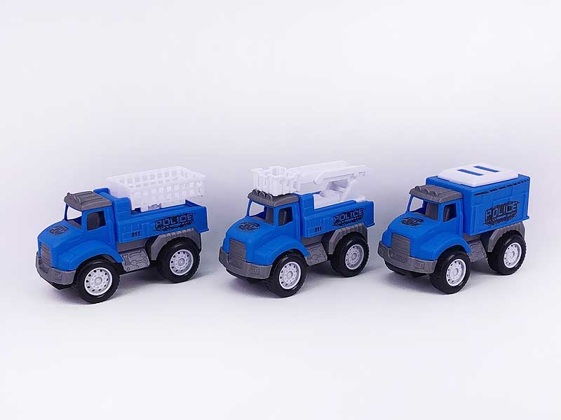 Friction Police Car(3in1) toys