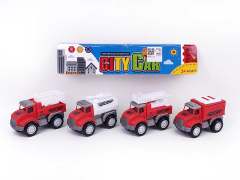 Friction Fire Engine Set(4in1) toys