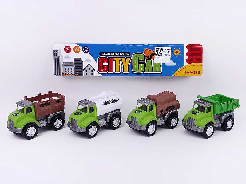 Friction Farmer Truck(4in1) toys