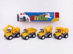 Friction Construction Truck(4in1) toys