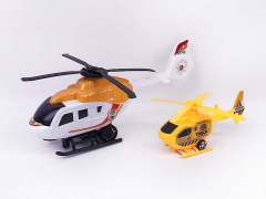 Fricton Helcopter & Free Wheel Plane toys